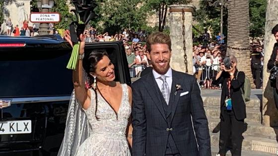 Pilar Rubio y Sergio Ramos ya son marido y mujer